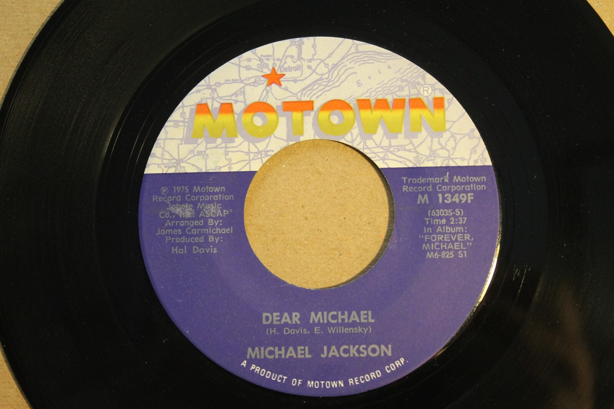 MICHAEL JACKSON---DEAR MICHAEL (1975) | eBay