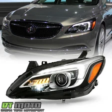 2017-2019 Buick LaCrosse HID/Xenon w/AFS LED DRL Projector Headlight - Driver
