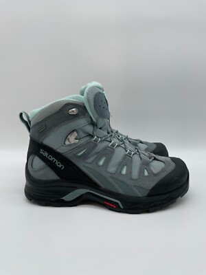 Salomon Quest Prime GTX Damen Wanderstiefel Grau/Hellbau EUR 40 404636