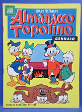 ALMANACCO TOPOLINO Mondadori 1962 n. 1 originale !