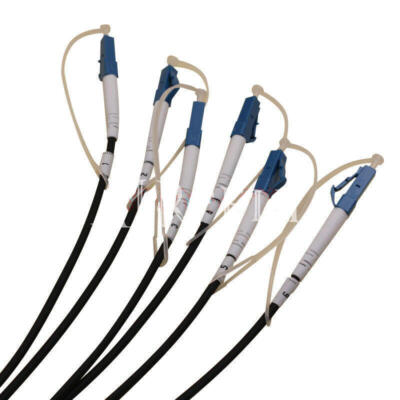 Lc-Lc UPC Sm 6 Strand Armored Feld TPU Optisch Patch Kabel Optisch Pullover 150M