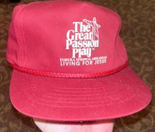VTG World Famous The Great Passion Play Snapback Hat Euerka Springs Religious