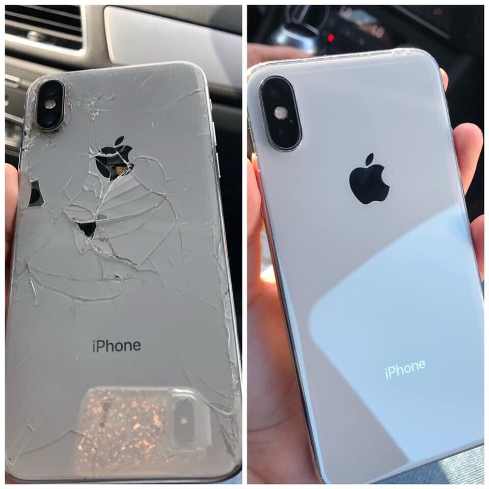 Iphone Xs Max Cracked Front And Back Glass Repair | Ebay