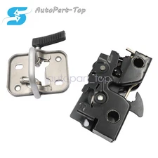 Upper+Lower Bonnet Engine Hood Lock Latch Set For Volkswagen Jetta MK6 2011-2017
