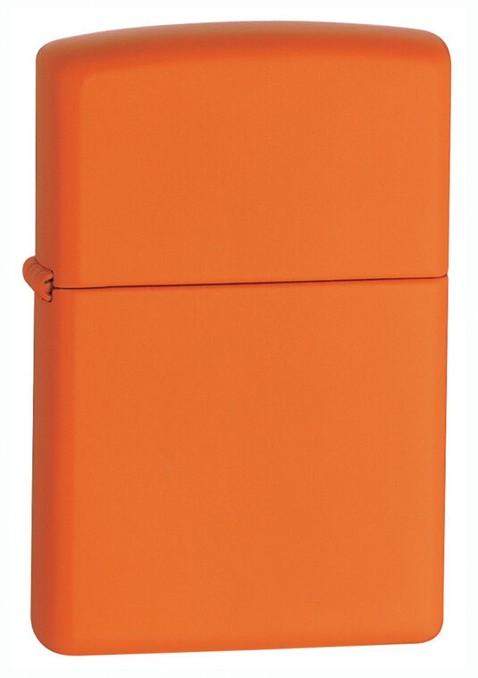 Zippo Windproof Orange Matte Lighter, 231, New In Box. Available Now for 16.71