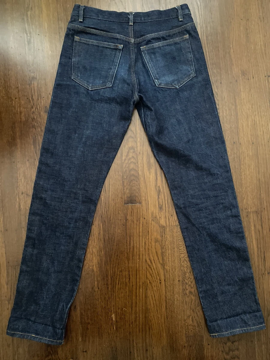 A.P.C. New Standard Jean Classique Selvedge Raw Indigo Denim sz 28 ...