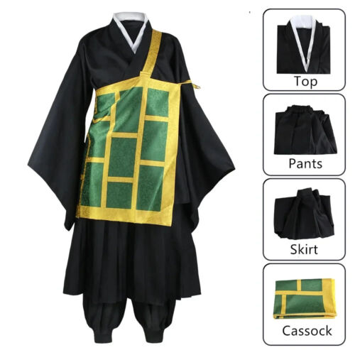 Cosplay Costume Kimono Japanese Uniform for Women Men Halloween Party Clothes - Picture 2 of 10