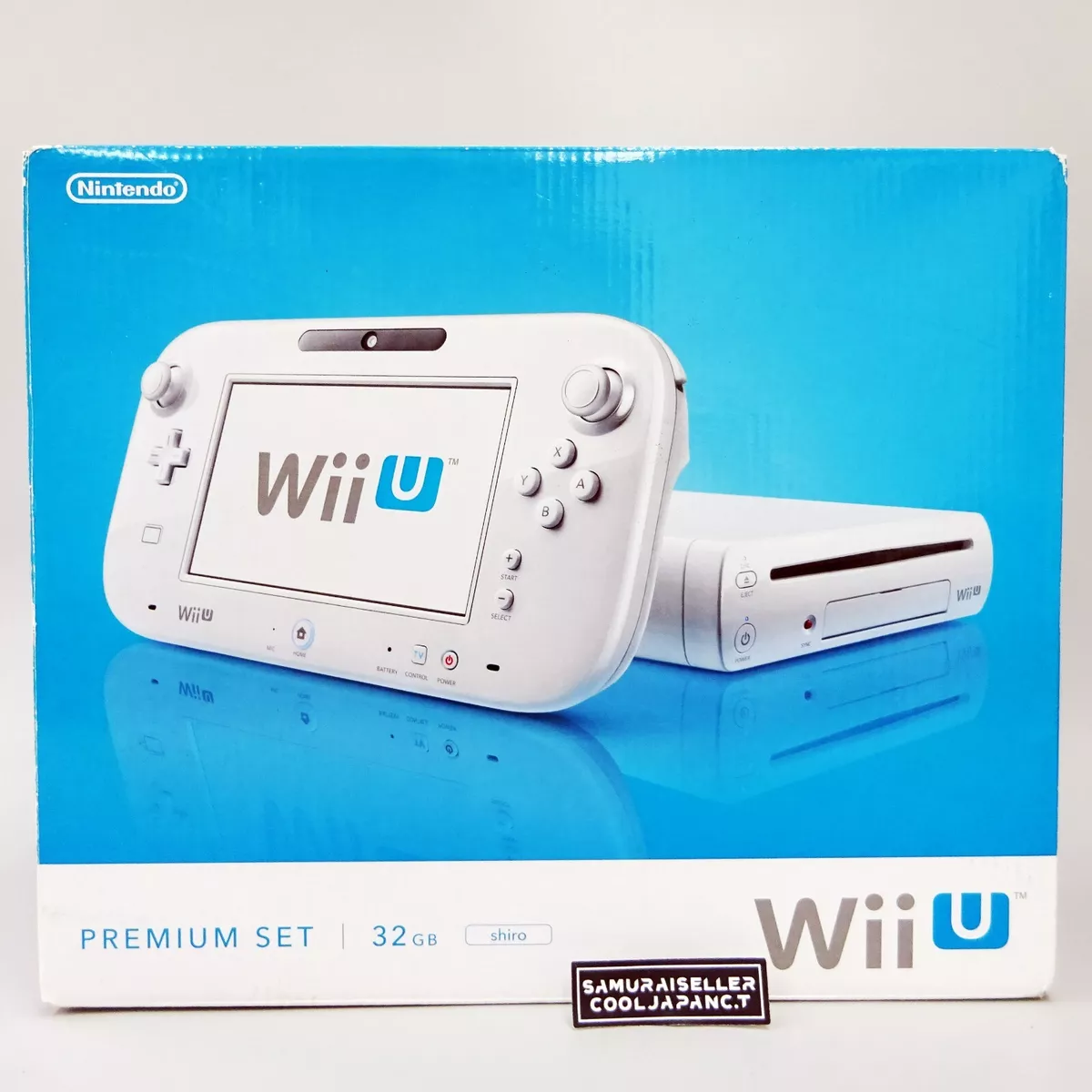 Nintendo Wii U Console 8GB Basic Set - White