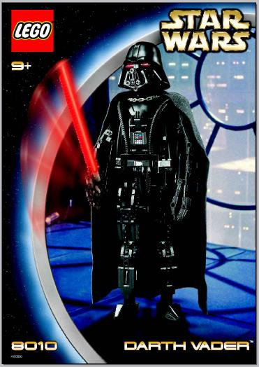 Lego Star Wars Darth Vader 8010 Instruction Only