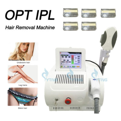 elight OPT  ipl hair removal machine OPT SHR IPL beauty equipment 5 filter