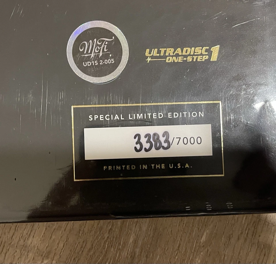 Stevie Ray Vaughan Texas Flood MFSL SEALED ONE STEP LP - Image 2 of 3