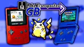 Pokemon Transporter GB - Nintendo Gameboy Advance GBA - Trade Between Gen 1 to 3