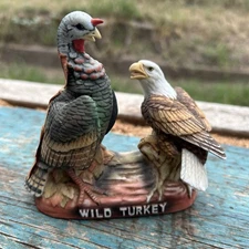 Wild Turkey & Eagle 1984 Collector Decanter Austin. Nichols & Co NO. 4 - Empty
