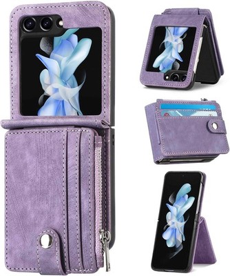 ZCDAYE Hülle für Samsung Galaxy Z Flip 5 Handytasche mit abnehmbarem K