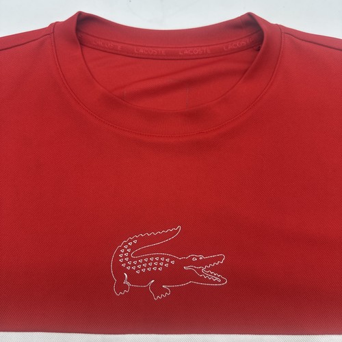 Lacoste Sport Ultra Dry Polo T-Shirt Men XL Multicolor Logo ..#32505 - Picture 2 of 14