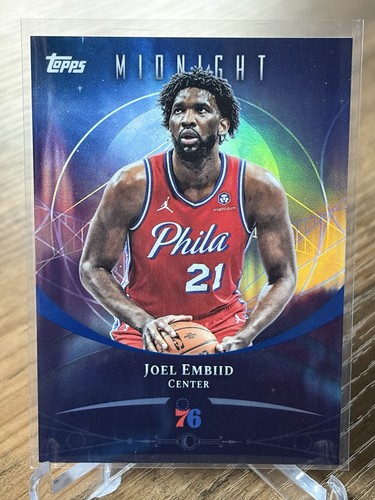 Joel Embiid – 2025-26 Topps Midnight Basketball · Base Cards #7 Joel Embiid