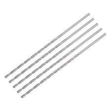 5 Pcs 2.5mm Mini Twist Drill Bits, High-Speed Steel Extra Long Drill Bit 120mm