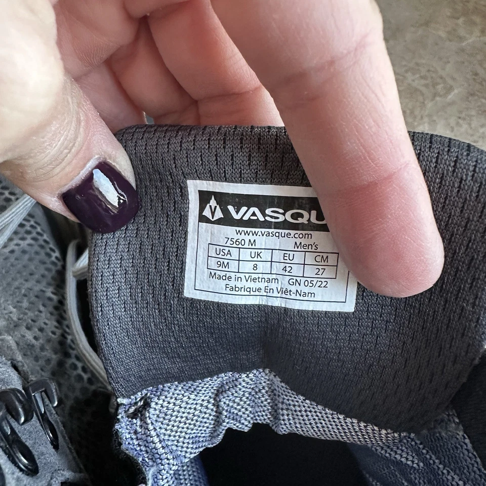 Vasque Hombre Torre AT GTX Gris Impermeable Bota de Senderismo Talla 9 Foto 2 de 4