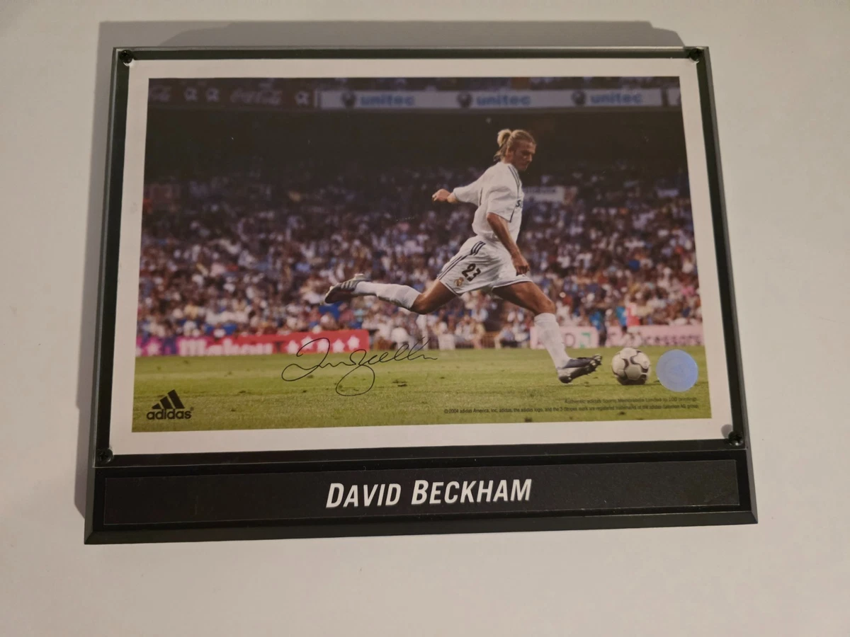 David Beckham Signed In Soccer Autographed Photos for sale | eBay
