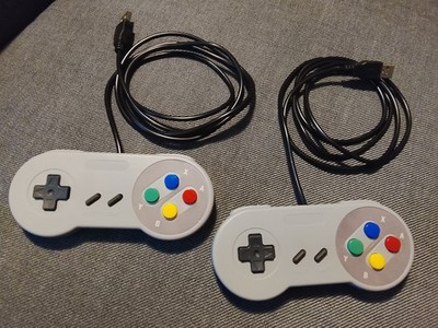2x Super Nintendo SNES  USB Controller für Raspberry / PC