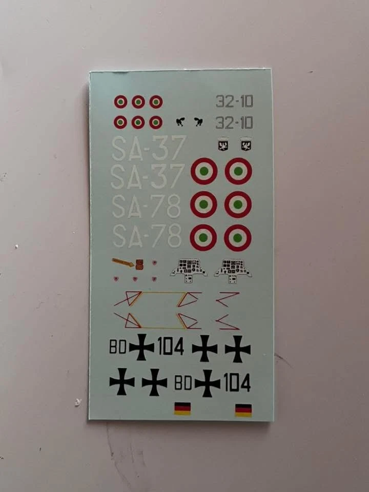 aircraft. fiat g91t in 1/48. full resin kit - Immagine 3 di 4