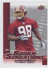 2009 Upper Deck Rookie Sensations Brian Orakpo #RS-BO 3a3