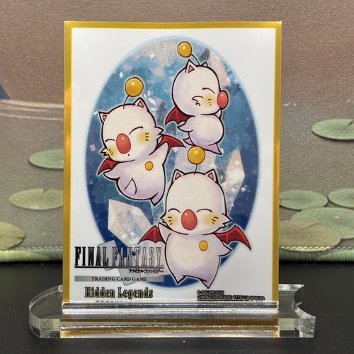 Moogle Mog Final Fantasy TCG Hidden Legends custodia per carte pre-release - Foto 2 di 2