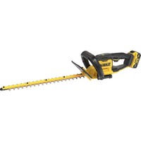 Dewalt Akku Heckenschere DCMHT562P1-QW, 18Volt, Gelb