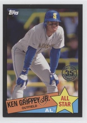 2020 Topps 1985 Baseball All-Stars Black 28/299 Ken Griffey Jr #85AS-40 HOF 11yg