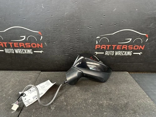 13-16 SCION FRS BLACK DRIVERS FRONT POWER SIDE VIEW MIRROR RAVEN BLACK D4S