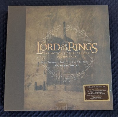 Lord Of The Rings Trilogy Howard Shore 6LP Box Set   Limited | New | Sealed
