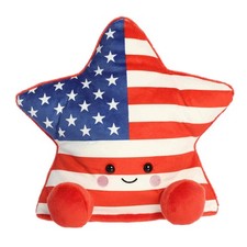 Aurora - Palm Pals Party Sized - 13" Americana Star Adorable Stuffed Animal