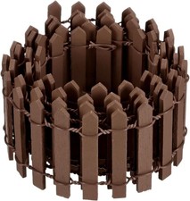 1-Pack Miniature Fairy Garden Fence, 35 Inch 90x5cm Wooden DIY Small Wood Decor