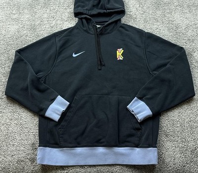 Nike Hoodie Mens Medium Black Kyrie SpongeBob Fleece Pullover Sweatshirt Graphic