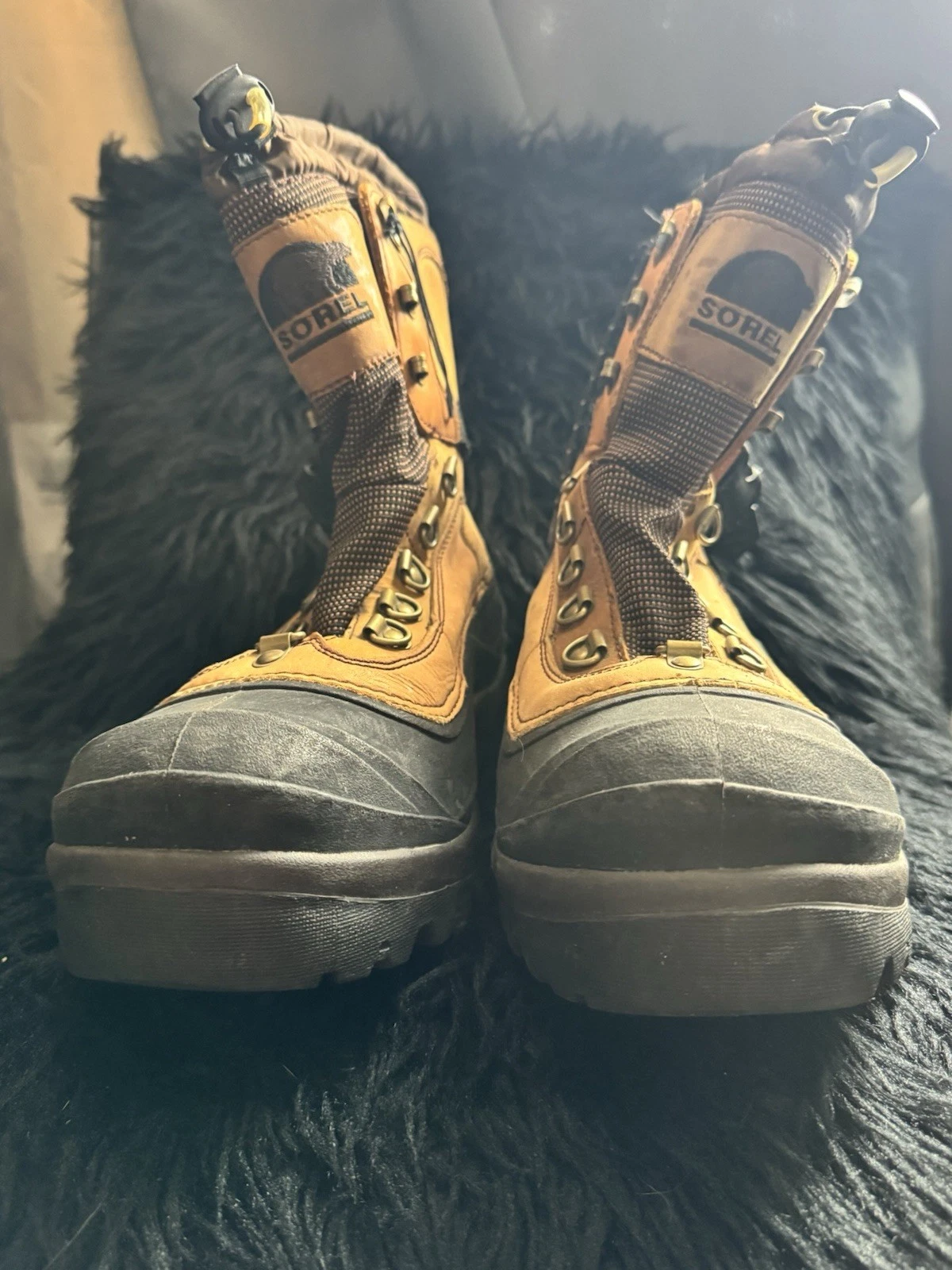 SOREL Maverick Mens Size 11 Waterproof Duck Boots Insulated Winter Liner