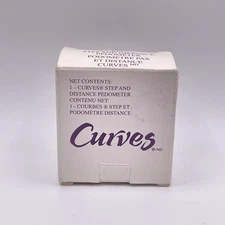 Avon Curves Step and Distance Pedometer - Brand New With Box + Manual