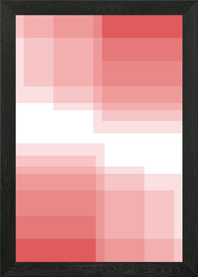 Abstrakter Farbverlauf Gerahmtes Wandbild Poster Leinwanddruck Bild