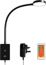 ENUOTEK LED Wall Mount Bedside Reading Lamp with Remote Control, Wall Light for