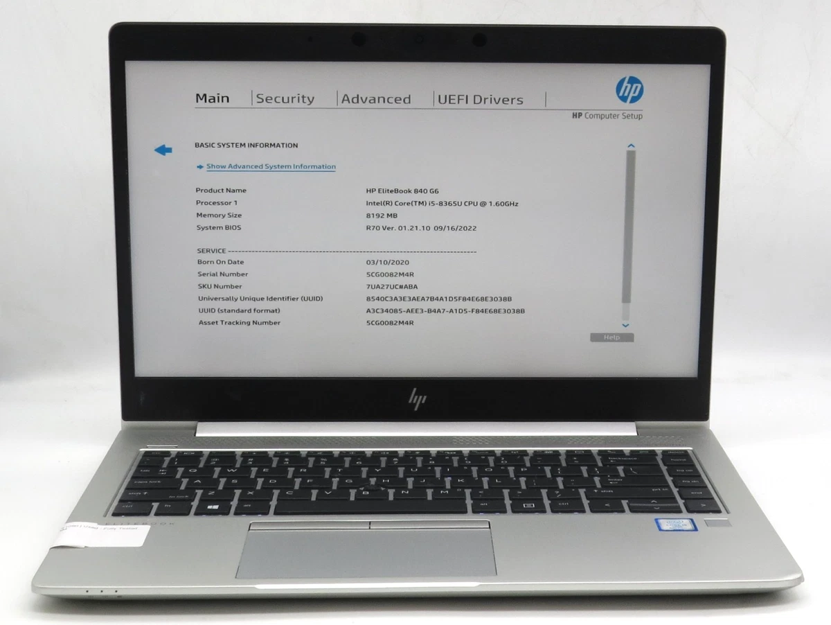 HP Intel Core i5 8th Gen. 8 GB RAM PC Laptops & Netbooks for sale