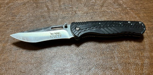 NWTF Black Folding Pocket Knife