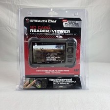 Stealth Cam Sd Card Reader / Viewer Steal Stc-crv43xhd 1080p Comptble 4.3 Tch