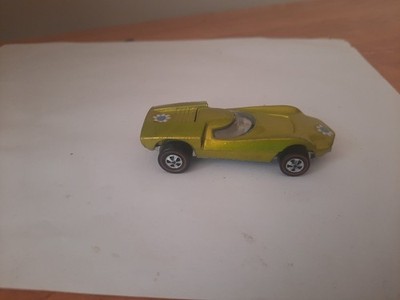 Vintage 1968 Hot Wheels Redline TURBOFIRE Spectraflame Green 1:64