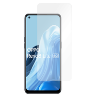 Panzerfolie Schutzglas Oppo Reno8 Lite Displayschutz - Cazy - Transparant