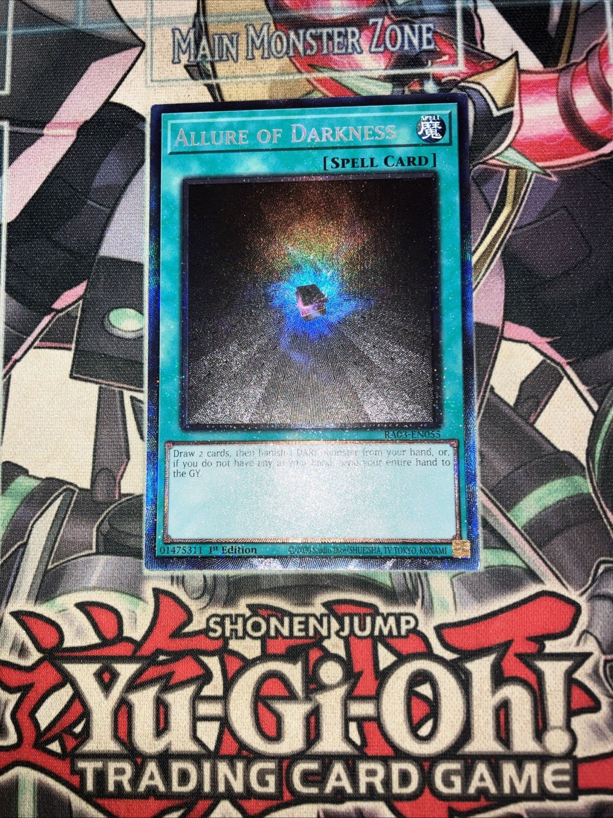 Allure Of Darkness Prismatic Collector’s Secret Rare RA03-EN055 Yugioh