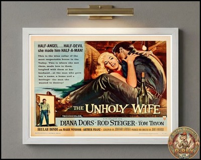 Die unheilige Frau Diana Dors Repro Filmposter - 24x16