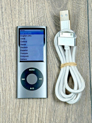 Apple iPod Nano 4. Generation (A1285) 8GB MP3 MP4 Mediaplayer Grau - Beschreibung lesen