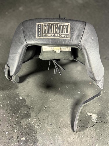 Contender Fight Sports USA Boxing Headgear XL Black Leather AHG.1 Sparring