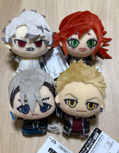 Gachiakuta Chibigurumi vol.1 Plush Toy Mascot Set of 4 Rudo Zanka