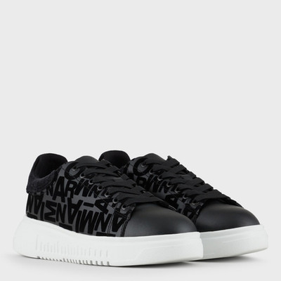 EMPORIO ARMANI Sneakers Shoes Nature Leather X3X024 XM531 A083 Women 37 NEW!
