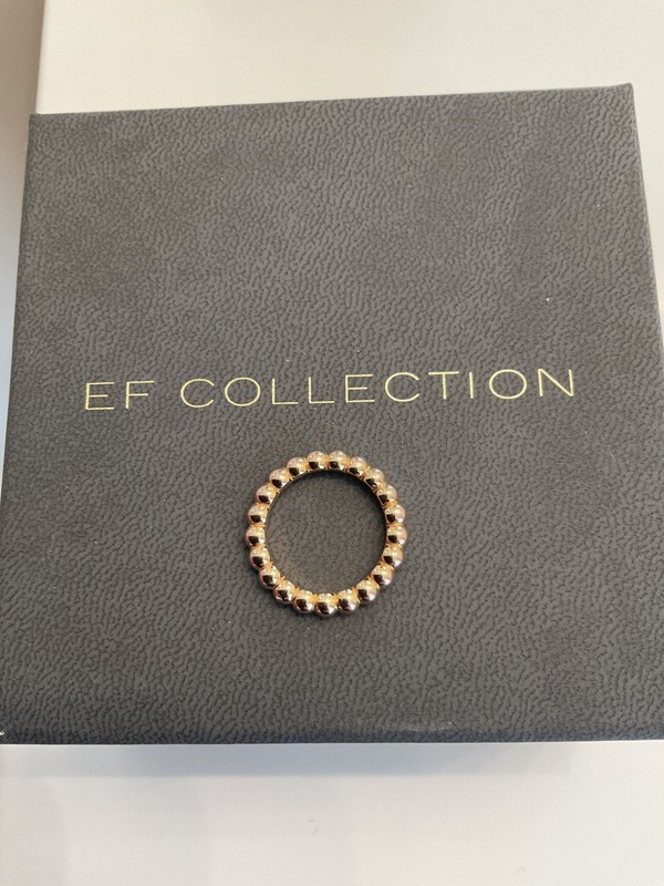 EF Collection- 14kt Ball Ring (Hollow) - Size 5 (Cannot Resize)